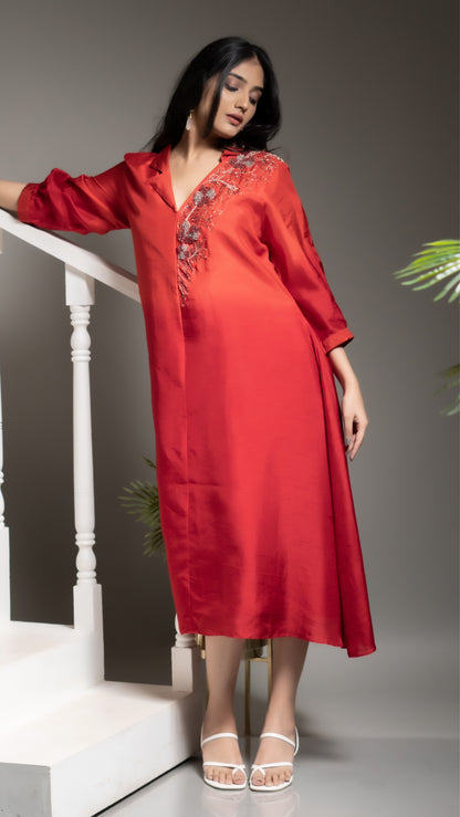 A LINE TAILCUT KURTA