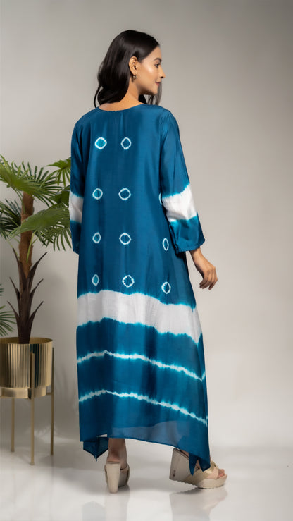 PLACEMENT DYE KURTA