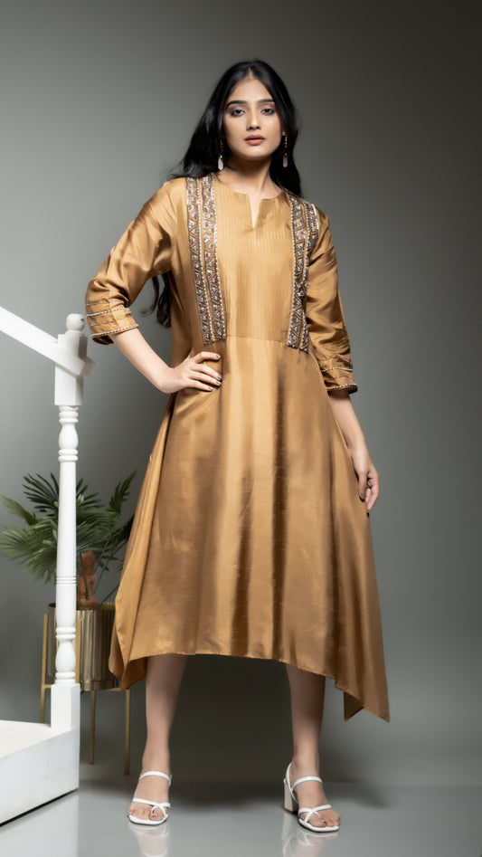 A LINE TAILCUT KURTA