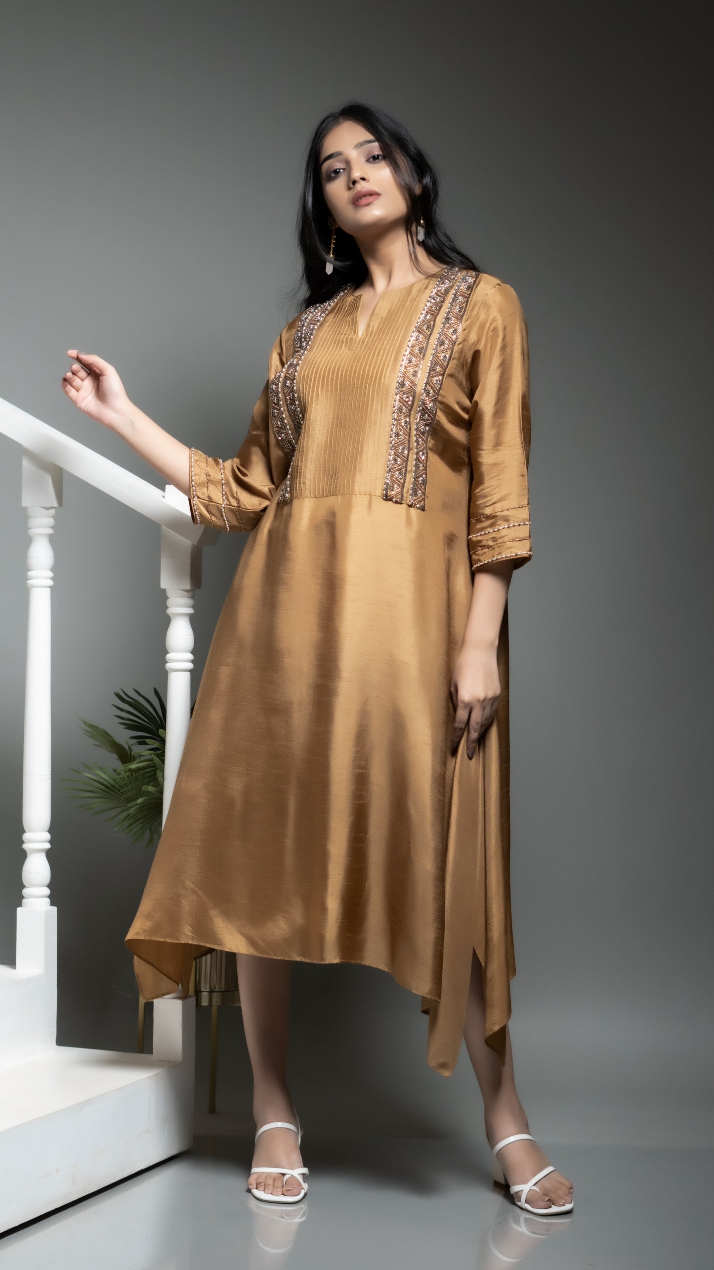 A LINE TAILCUT KURTA