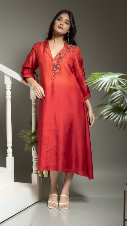 A LINE TAILCUT KURTA