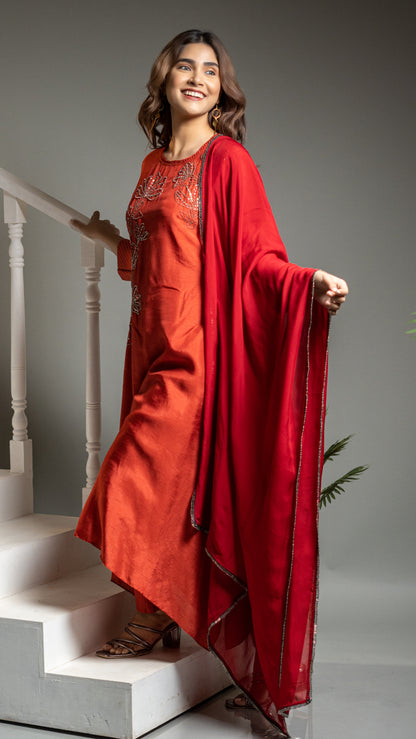 KURTA  SET WITH DUPATTA