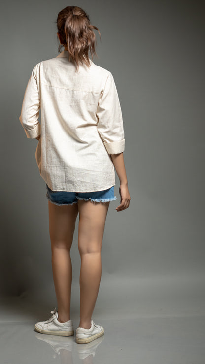 CRETA LINEN SHIRT