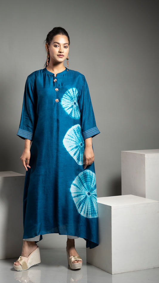 CIRCLE DYE KURTA