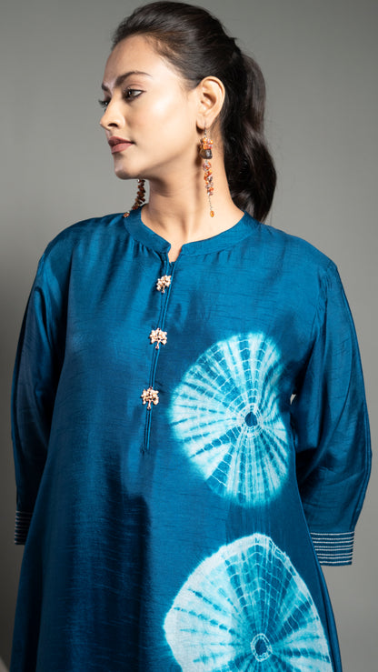 CIRCLE DYE KURTA