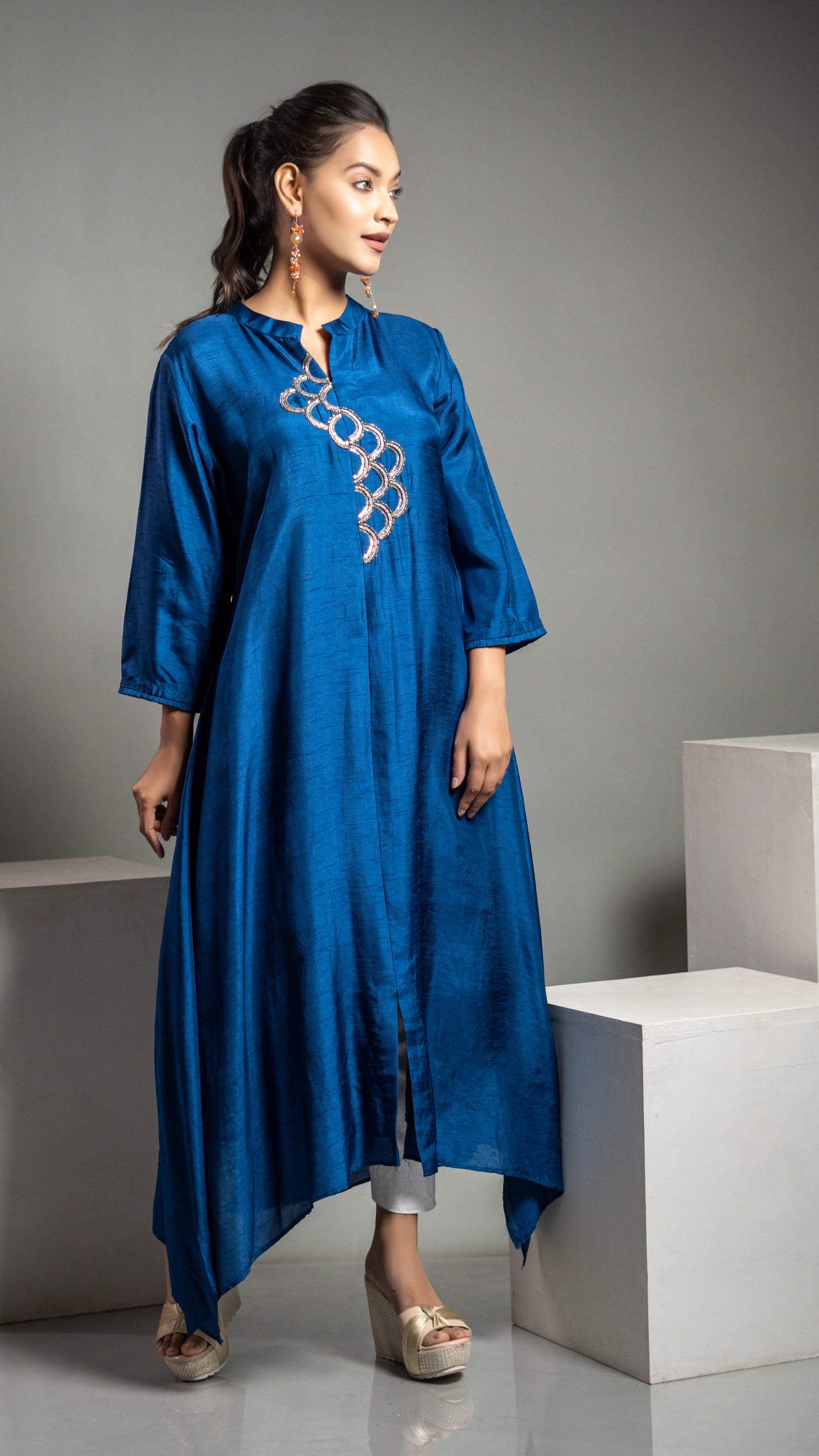 A LINE TAIL CUT KURTA