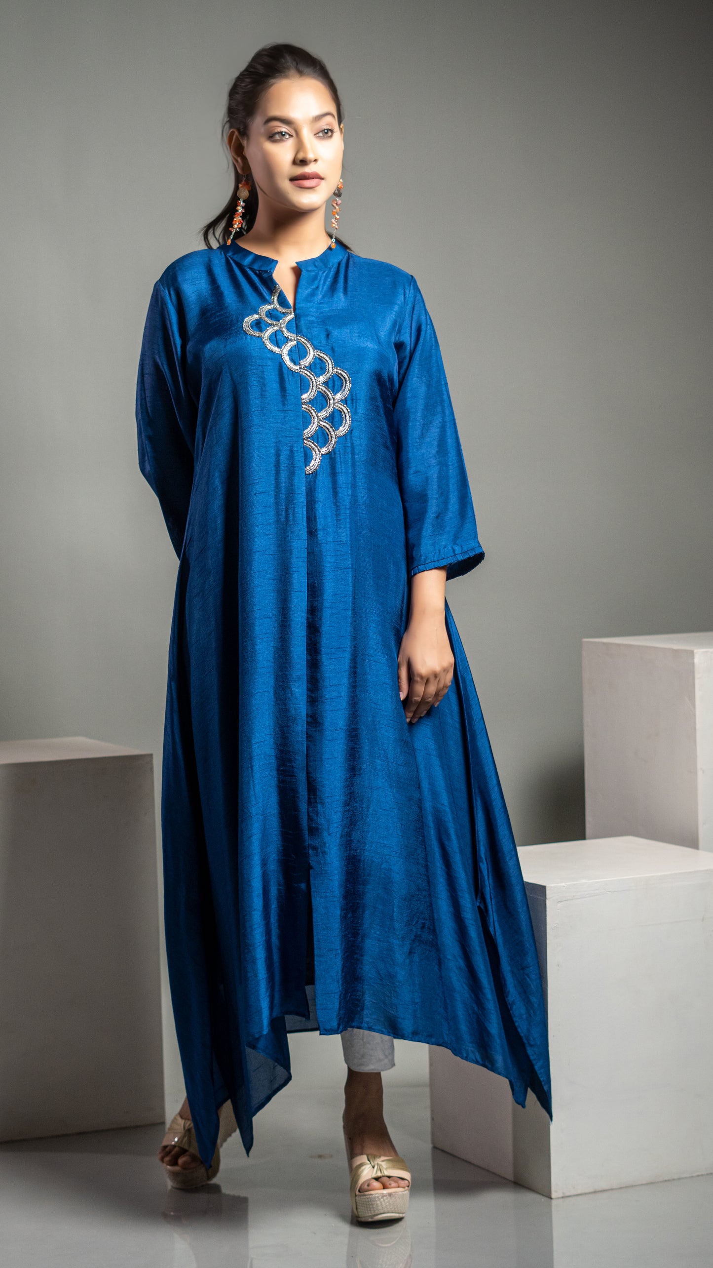 A LINE TAIL CUT KURTA