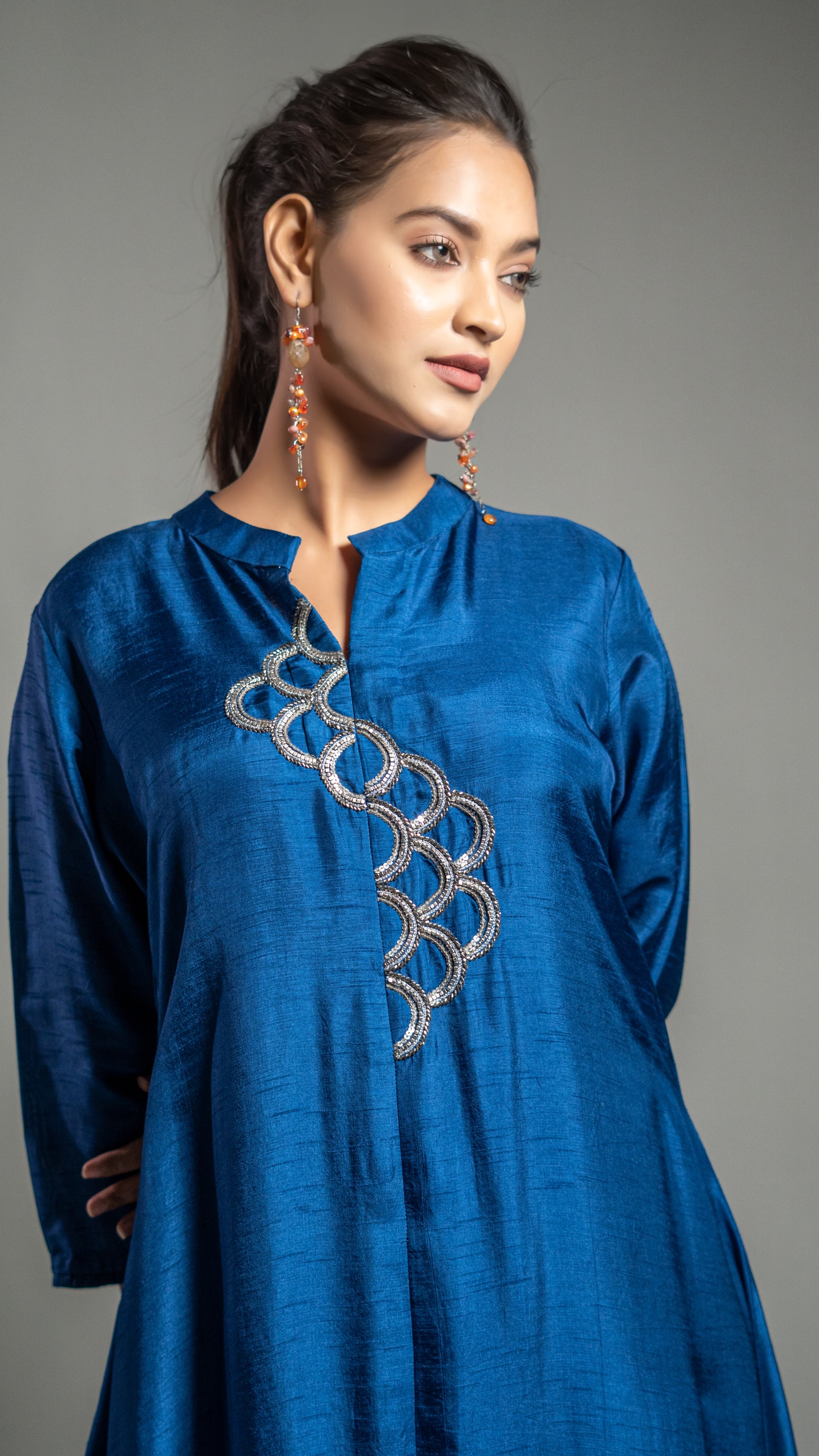 A LINE TAIL CUT KURTA